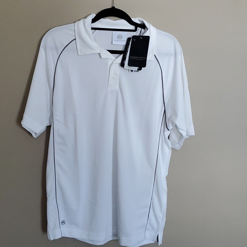 Stormtech short sleeve golf shirt size large